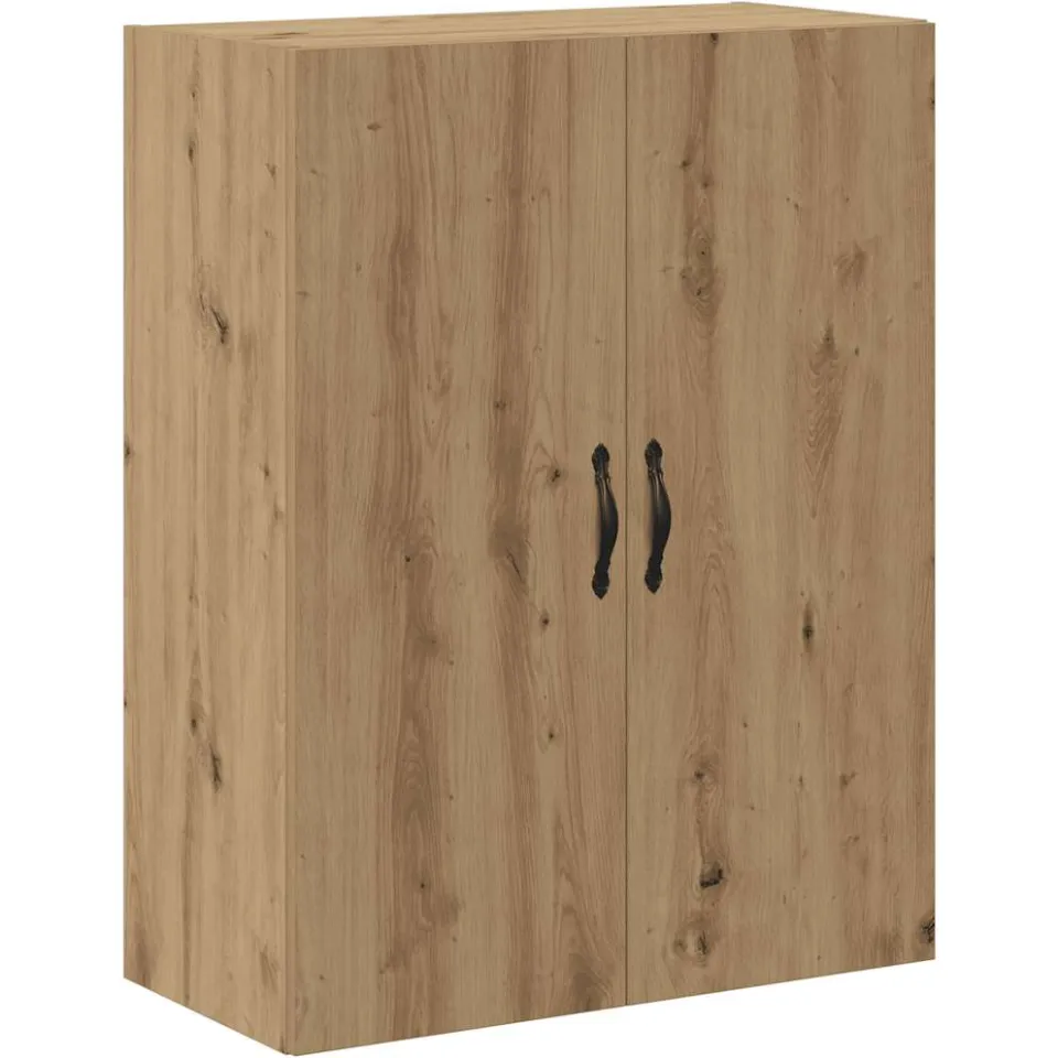 vidaXL Wandkast 69,5x34x90 cm bewerkt hout artisanaal eikenkleurig, foto 3
