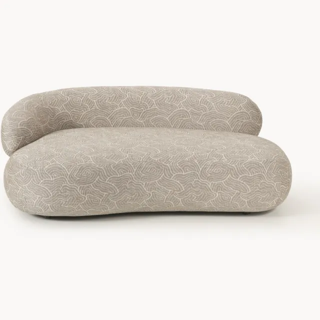 Westwing Collection Bank Alba (2-zits) Bruin