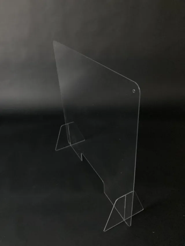 DISPLAYZ Plexi preventiescherm transparant