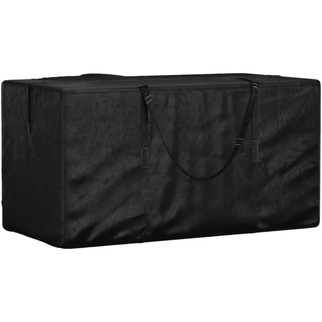 vidaXL Opbergtas voor tuinkussens 150x75x75 cm polyetheen zwart, foto 2