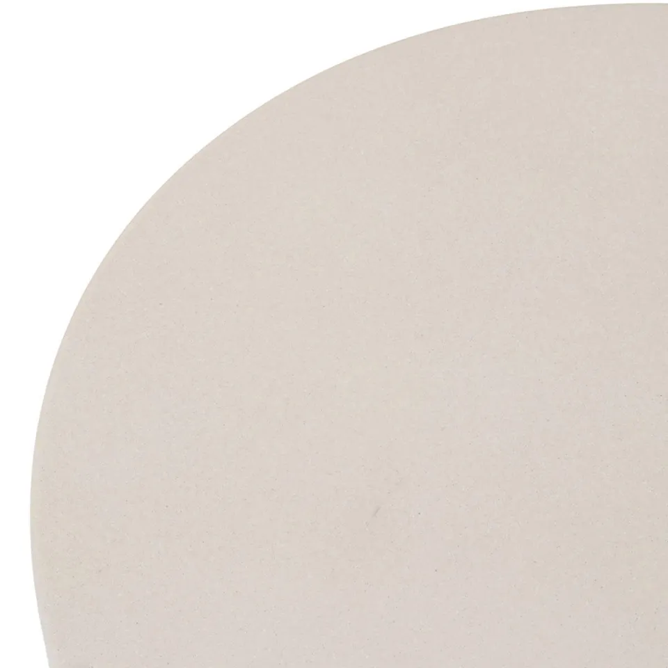 Giga Meubel Salontafel Bergby - Rond Beige Composiet - 60x60x35cm, foto 4