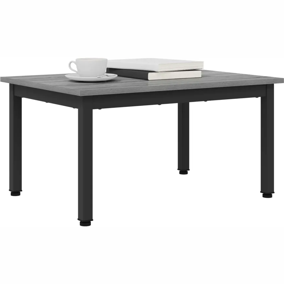 vidaXL Salontafel Grijs Sonoma 70 x 50 x 36 cm Bewerkt hout