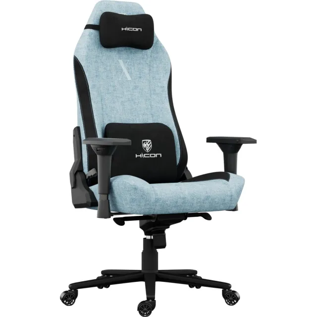 HICON Bureaustoel - Chaise de Bureau - Ergonomische Stoffen Bureaustoel - HICON Apex Velocity - Blauw