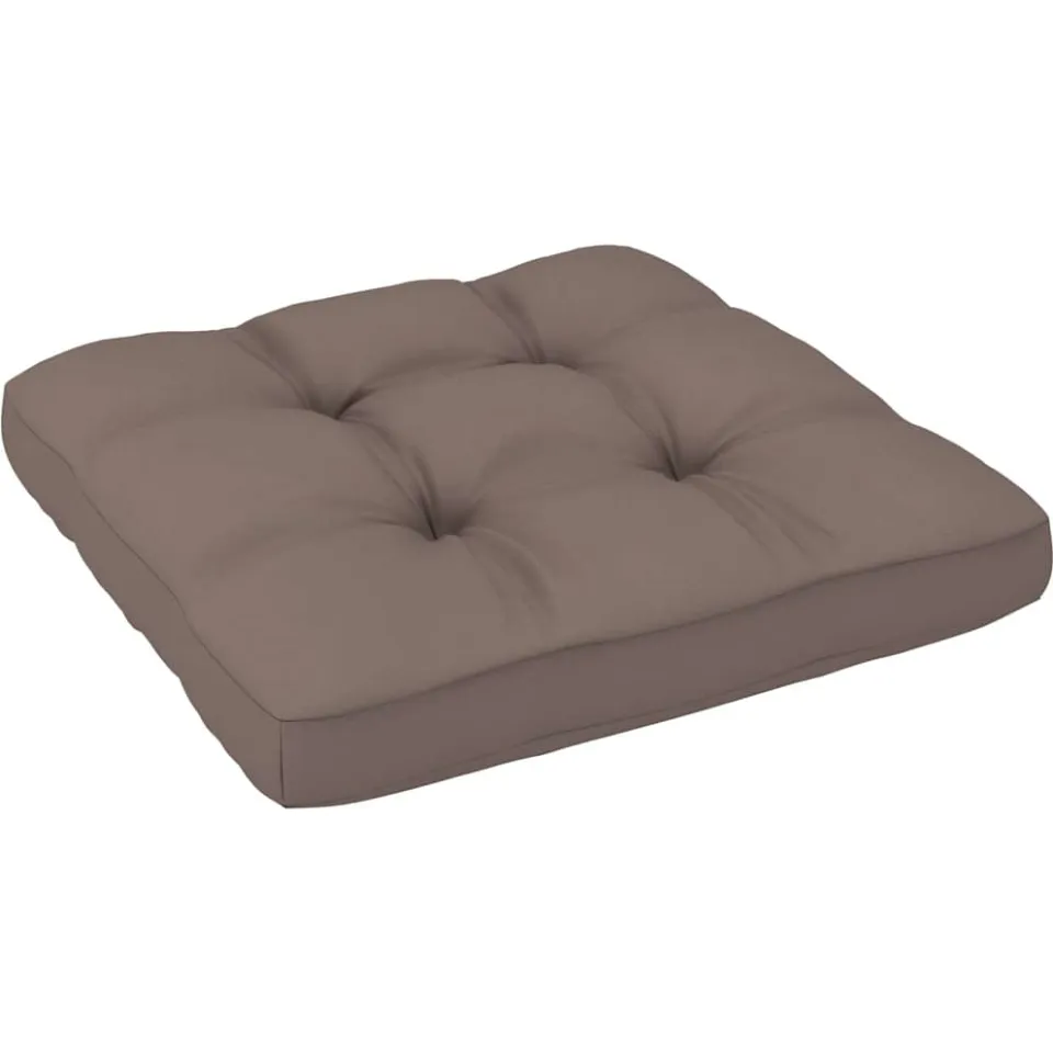 vidaXL 4-delige Loungeset pallet met kussens grijs geïmpregneerd hout, foto 3