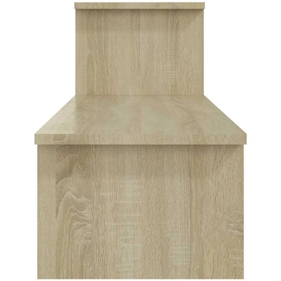 vidaXL Tv-meubel 180x30x43 cm bewerkt hout sonoma eikenkleurig, foto 3