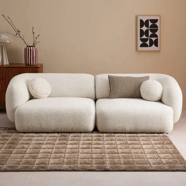 Studio LIVIT Atea 3-zitsbank beige, foto 2