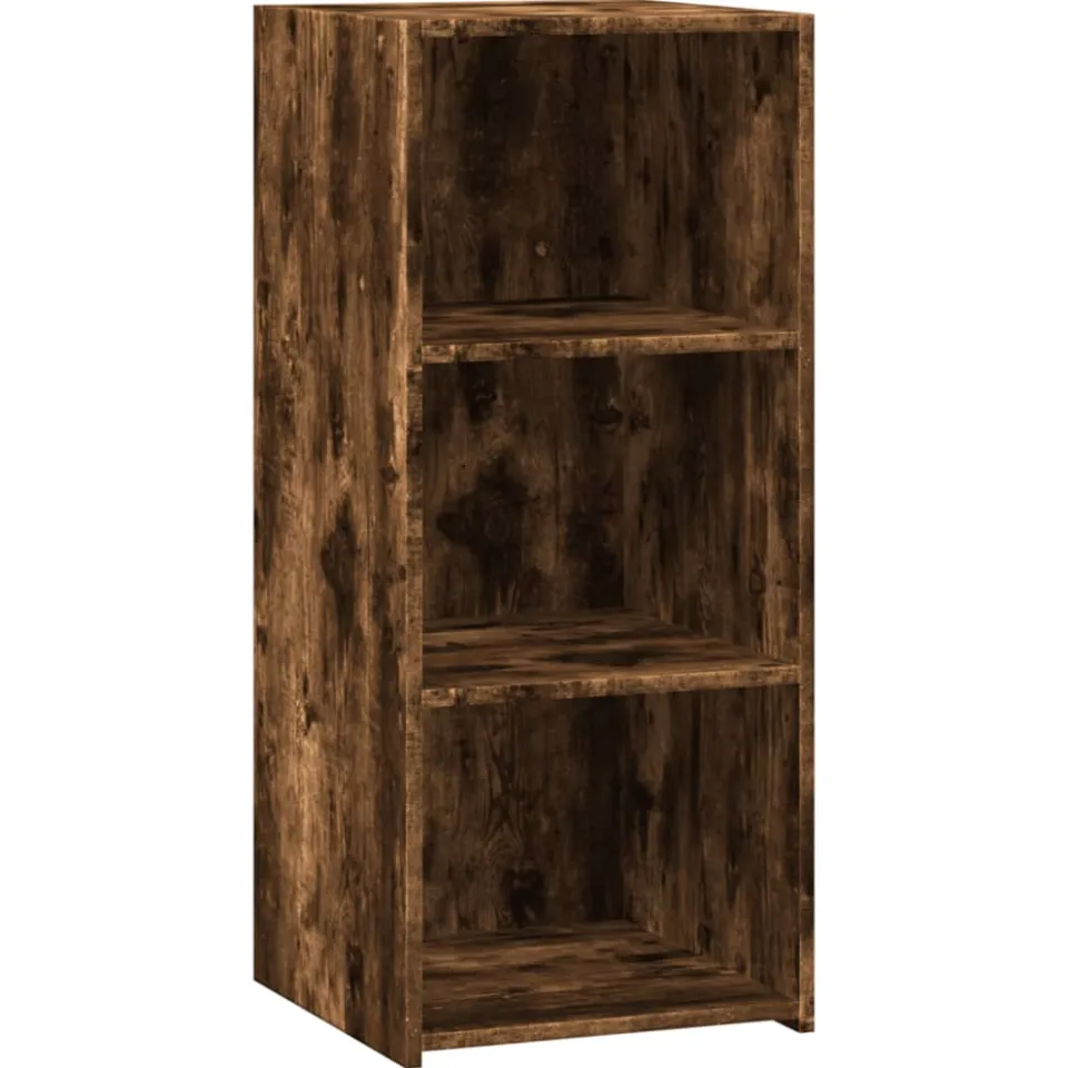 vidaXL Dressoir 40x41x93 cm bewerkt hout gerookt eikenkleurig, foto 3
