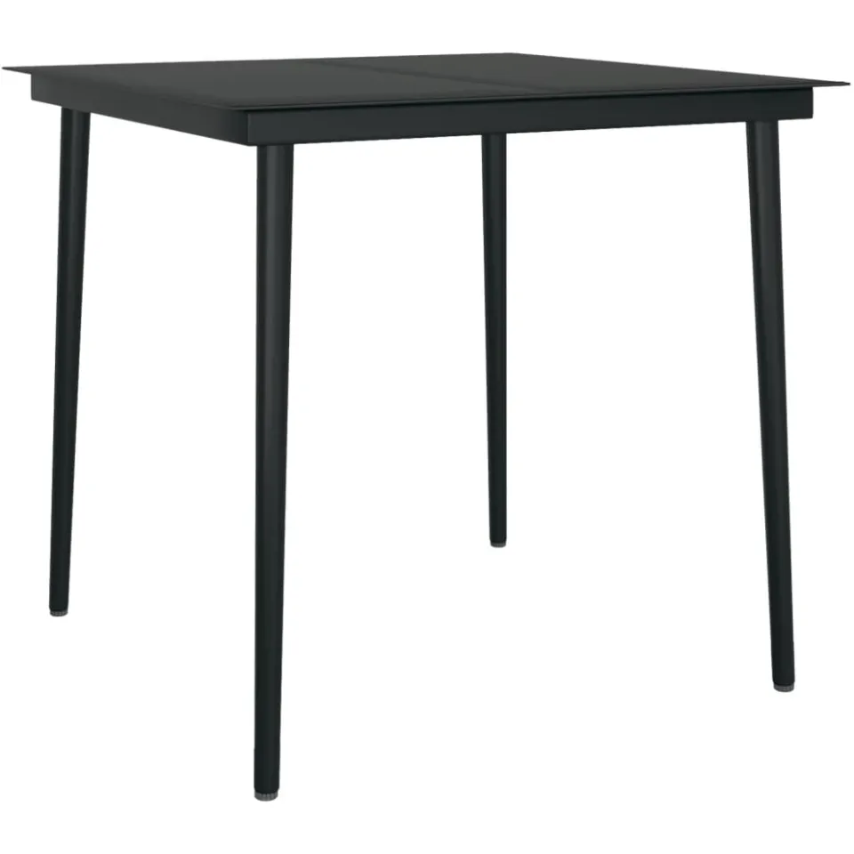 vidaXL 5-delige Tuinset met kussens poly rattan grijs, foto 4