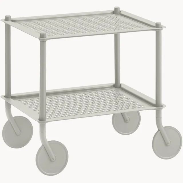 Muuto Stalen barcart Flow Grijs