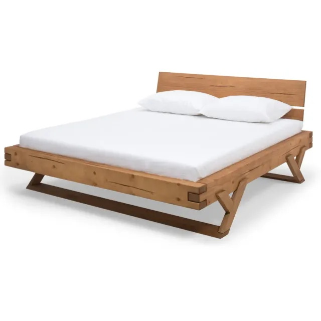 bed Robin vurenhout bruin