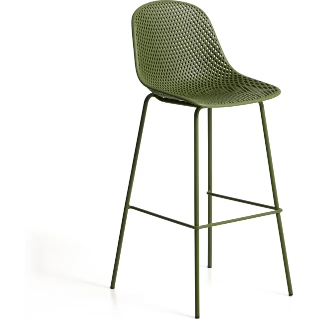 Kave Home Quinby barkruk groen