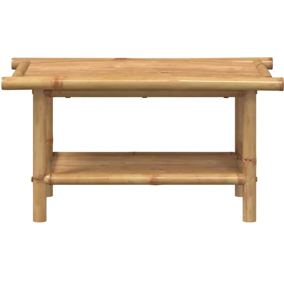 vidaXL Salontafel 70x40x35 cm bamboe bruin