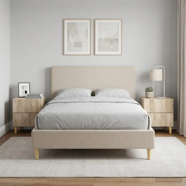 vidaXL Nachtkastje 2 st Sonoma Eiken 43 x 34,5 x 48 cm Bewerkt hout, foto 2