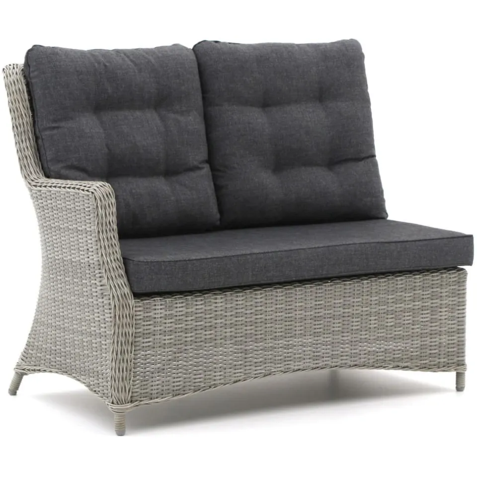 Intenso Furniture Intenso Milano/ROUGH-L dining loungeset 5-delig grijs, foto 3