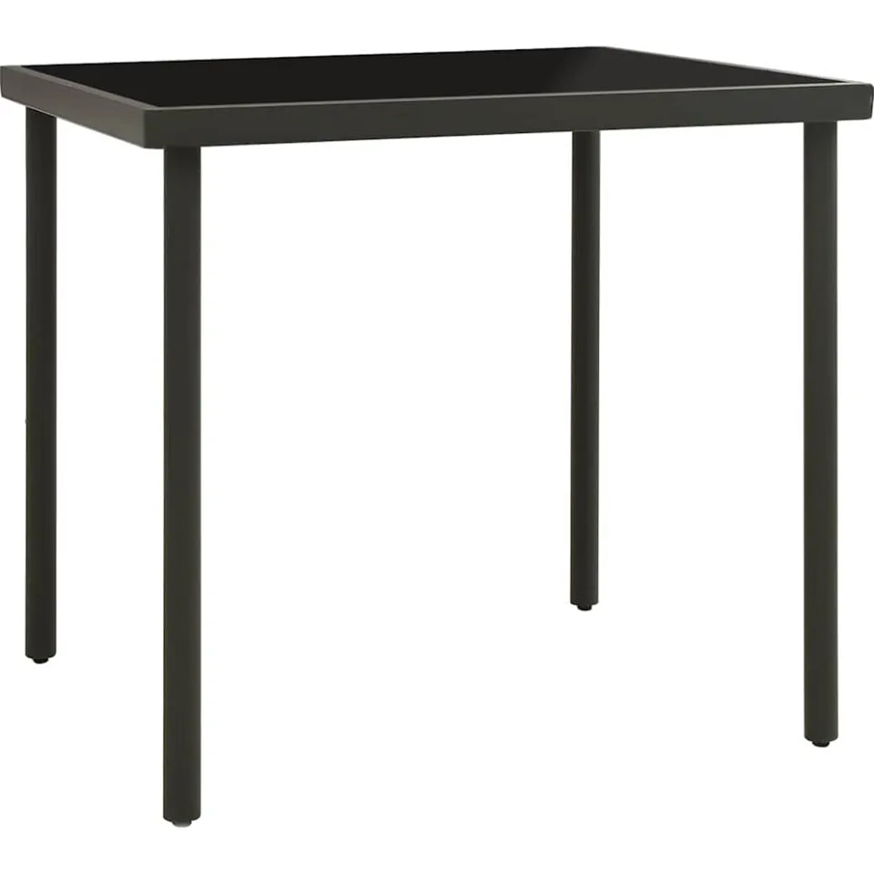 vidaXL 3-delige Tuinset staal zwart, foto 3