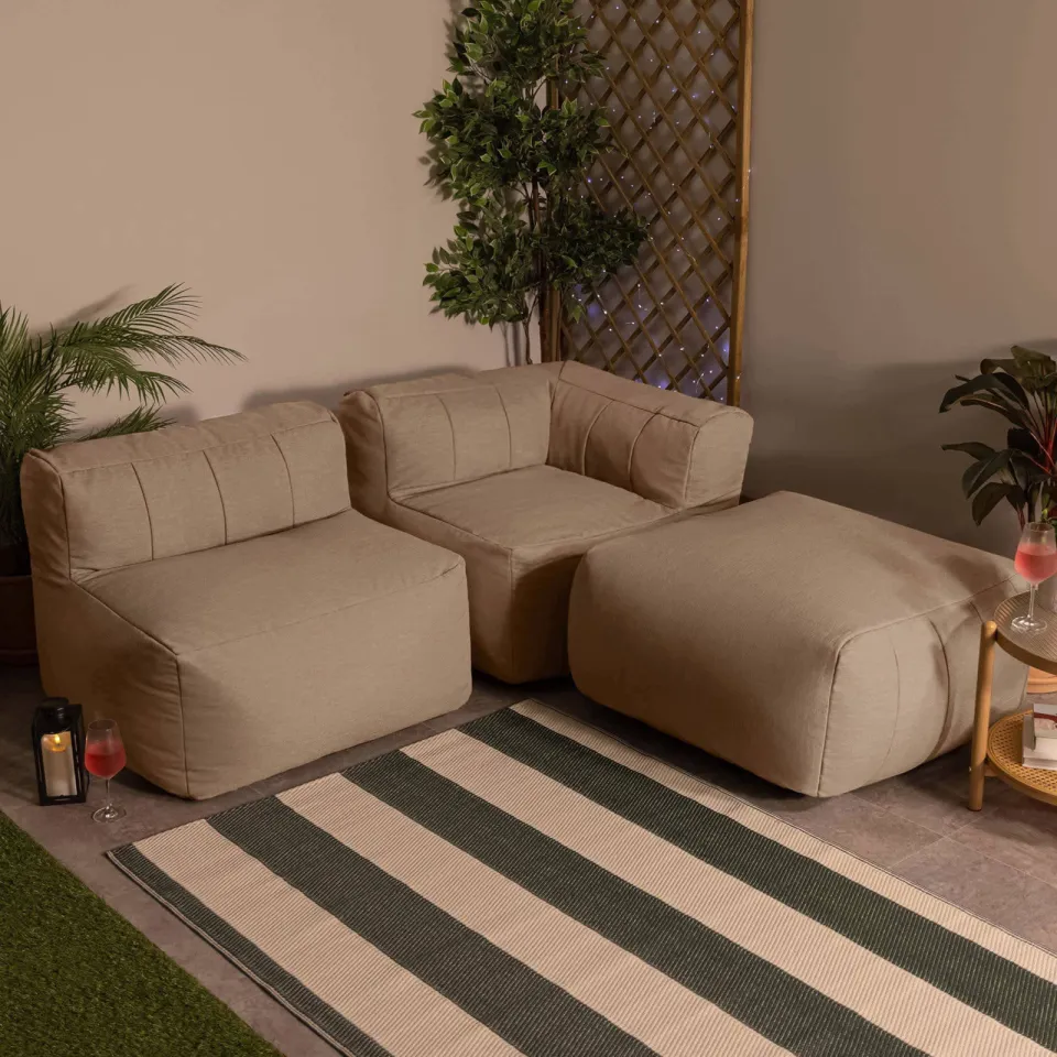 iCON Modulaire Hoekbank Zen beige, foto 5