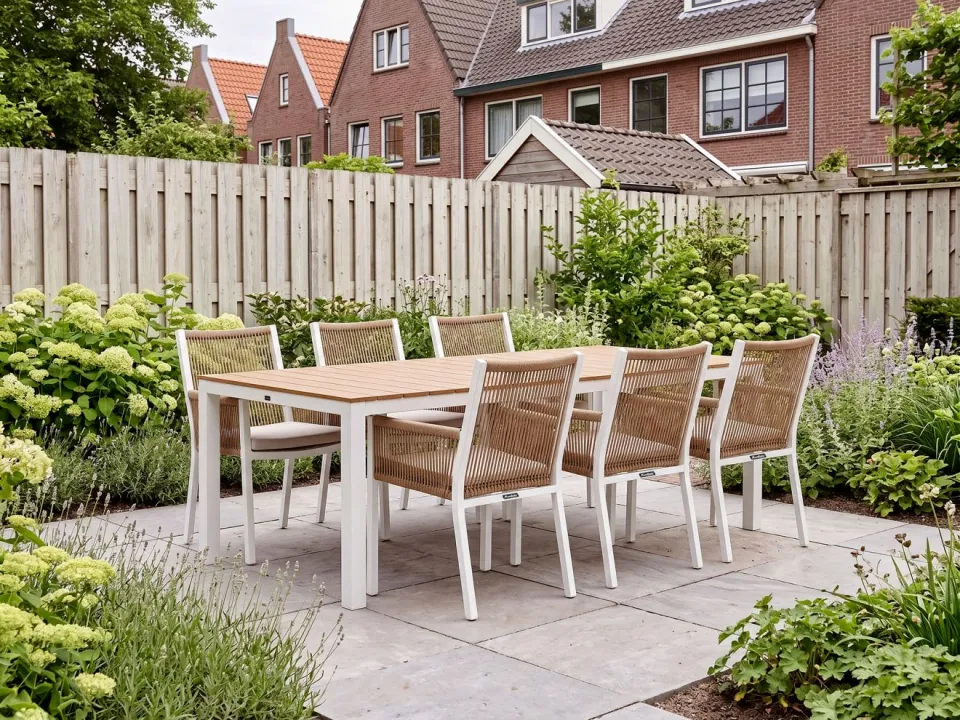 Manifesto Furniture Manifesto Rivola/Fidenza 220cm dining tuinset 7-delig, foto 4