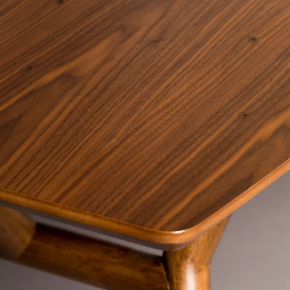 Dutchbone eetkamertafel Malaya (180x90 cm) bruin, foto 6