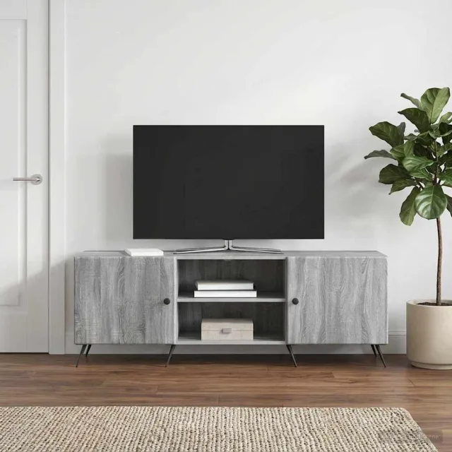 vidaXL TV-kast 150 x 31 x 50 cm Grijs sonoma Bewerkt hout