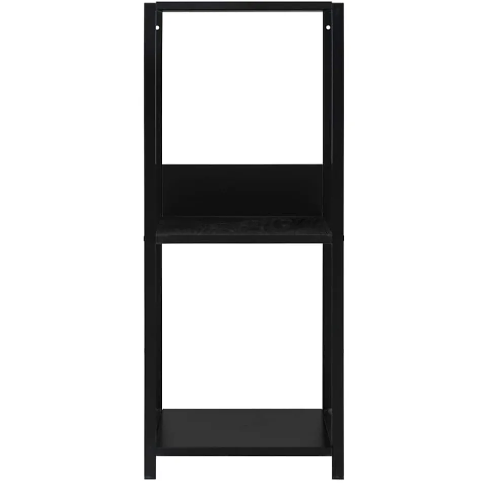 vidaXL Boekenkast 33,5x39,6x79,7 cm bewerkt hout zwart, foto 2