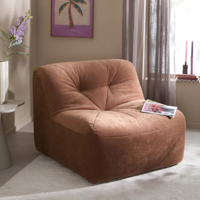 NOUS Living fauteuil Otis terra, foto 2