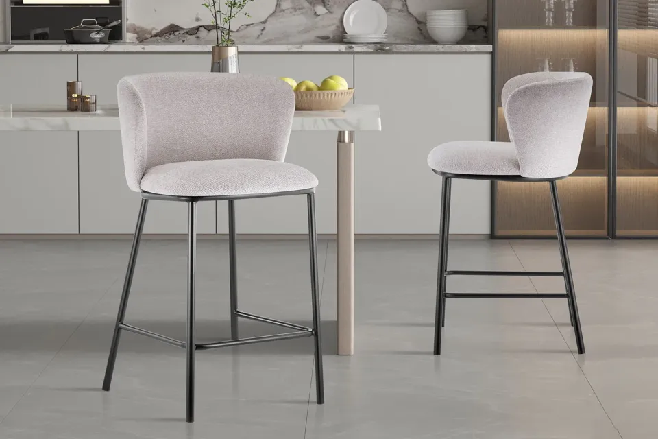 barkruk Lynn beige, foto 5
