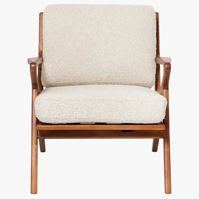 Sissy-Boy fauteuil Mid Century donkerbruin, foto 3