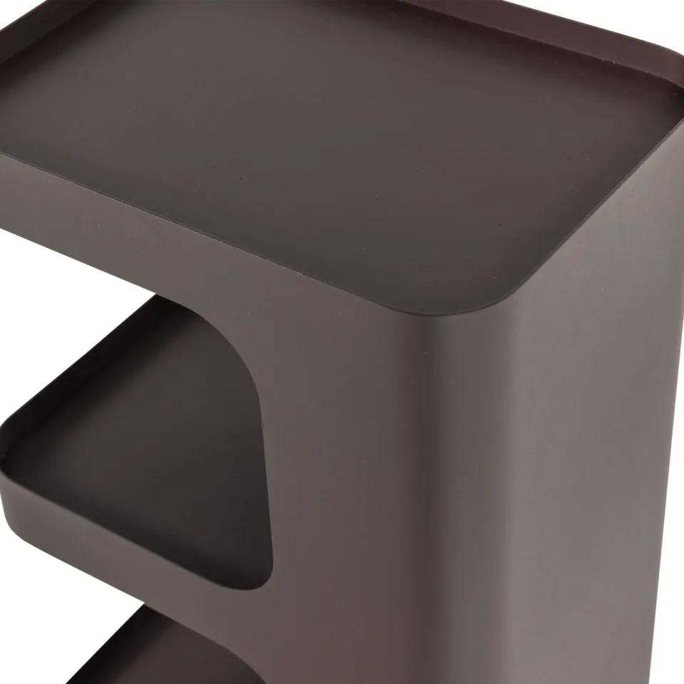 WOOOD Vire bijzettafel donkerbruin, foto 5