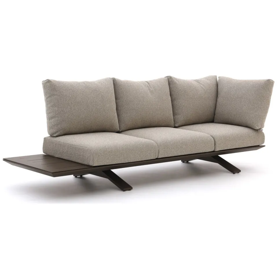 Suns Stockholm hoek loungeset 3-delig taupe, foto 2