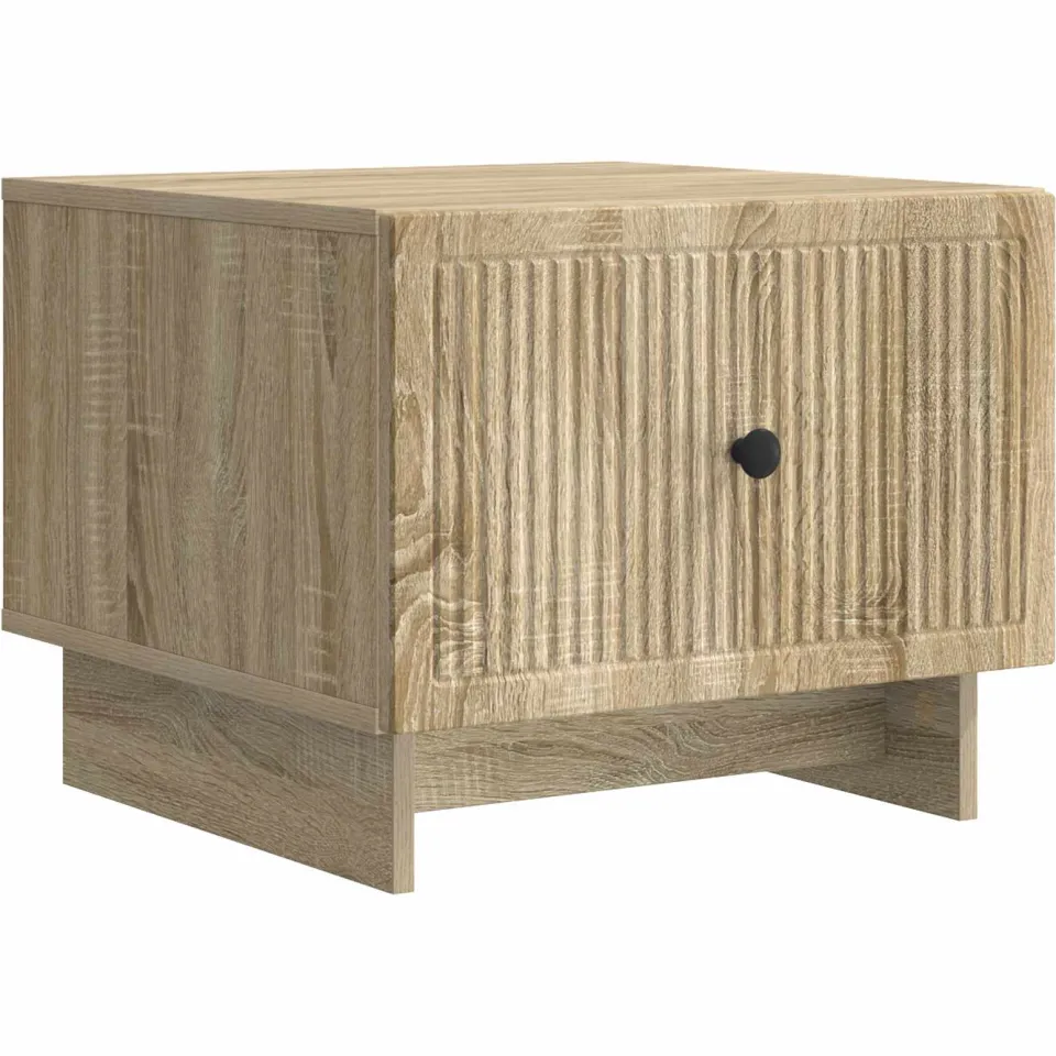 vidaXL Salontafel Sonoma Eiken 49 x 50 x 40 cm Bewerkt hout, foto 3