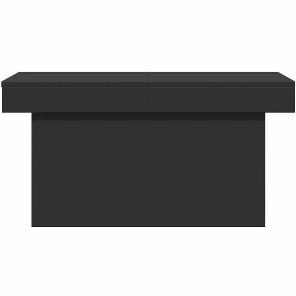 vidaXL Salontafel 100x55x40 cm bewerkt hout zwart, foto 4