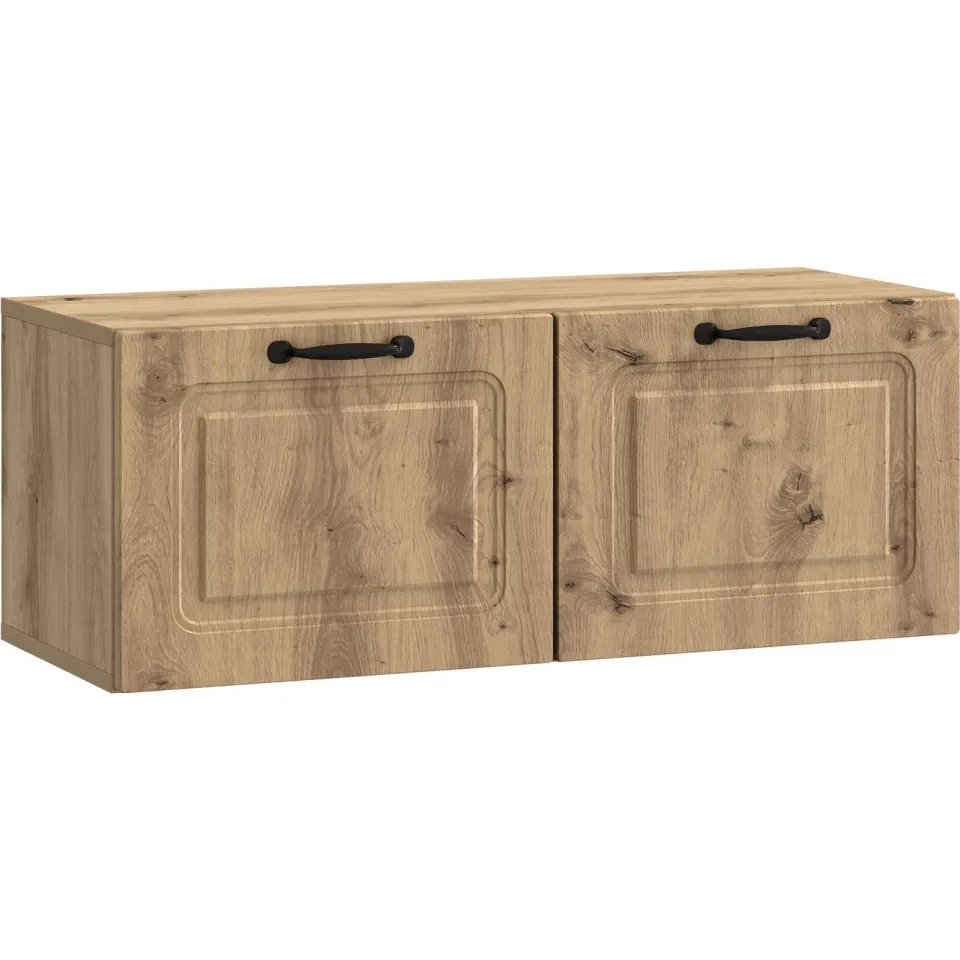 vidaXL Wandbeugel TV-kast 78,5 x 31 x 30 cm Artisanaal eiken, foto 3