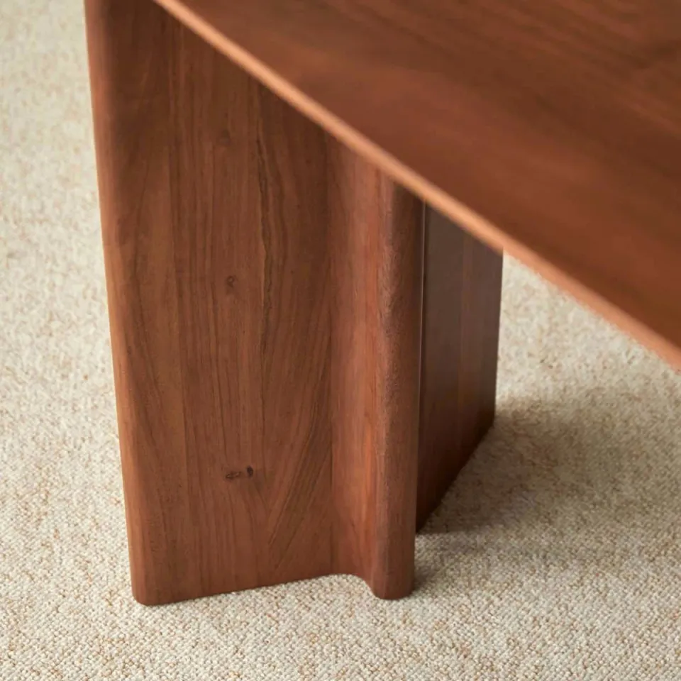 Tikamoon Suzanne - Eettafel bruin, foto 3
