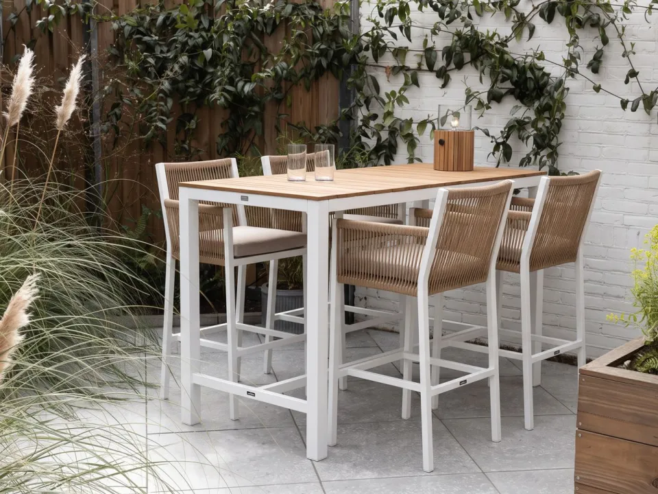 Manifesto Furniture Manifesto Rivola/Fidenza 150cm barset 5-delig taupe, foto 4