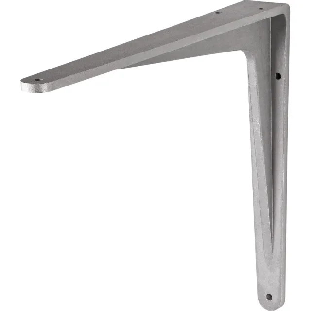 Wovar Plankdrager Zilver Aluminium 19 x 16,5 cm | Per Stuk