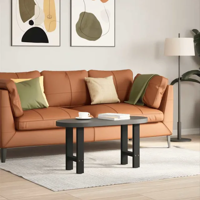 vidaXL Salontafelpoten 2 st 38x(42-43) cm staal naturel Grijs