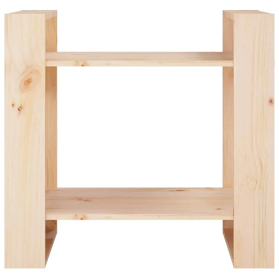 vidaXL Boekenkast/kamerscherm 60x35x57 cm massief grenenhout bruin, foto 4