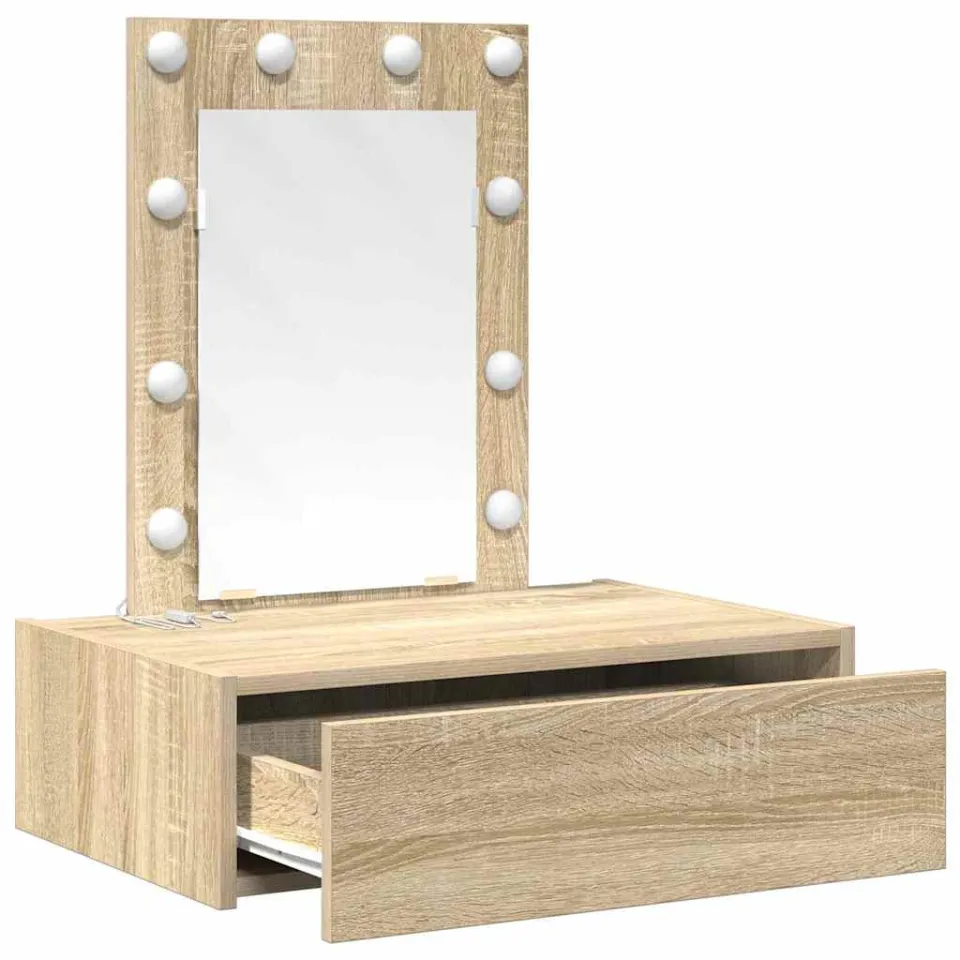 vidaXL Plafondtafel Bruin 60 x 40 x 70 cm Bewerkt hout, foto 3
