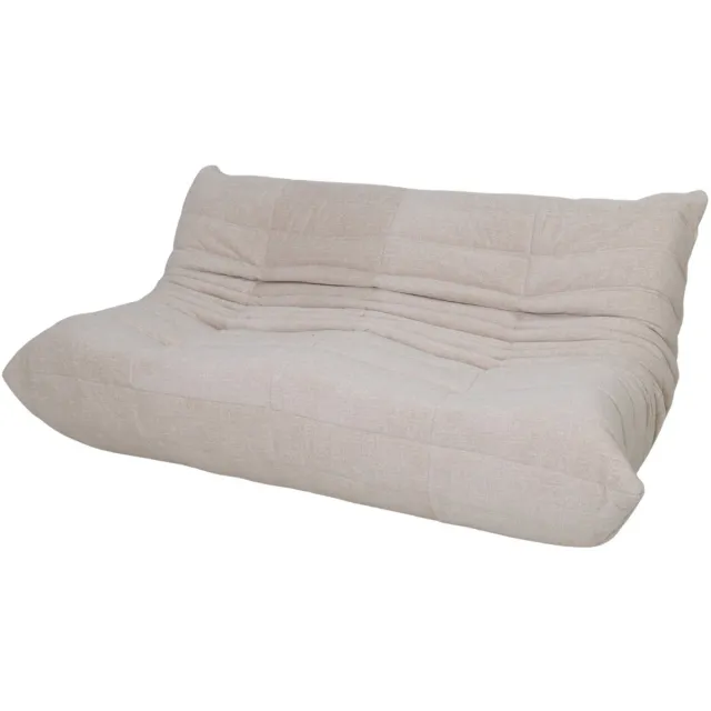 Giga Meubel 2-Zits Bank - Beige Stof - 168x100x69cm