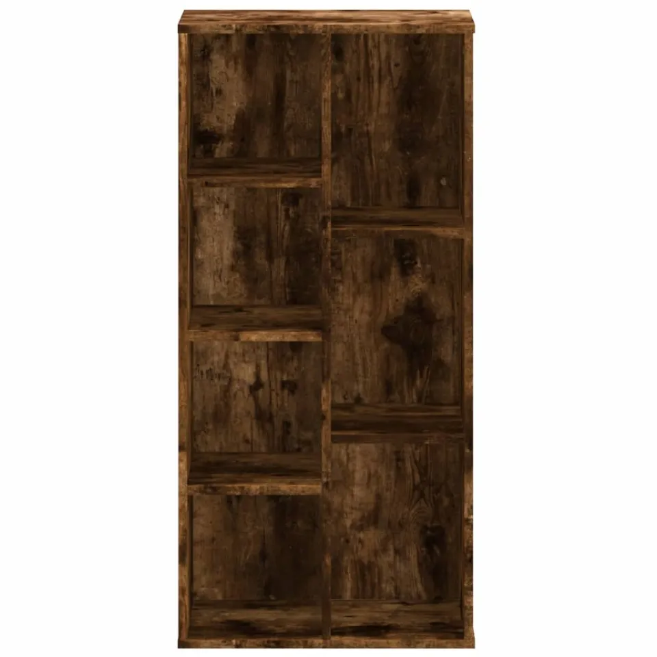 vidaXL Boekenkast 50x25x105 cm bewerkt hout gerookt eikenkleurig, foto 4