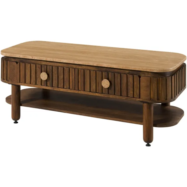 MASSIVMOEBEL24 .DE KYOTO #117 salontafel bruin geolied massief hout mango 120x50 cm