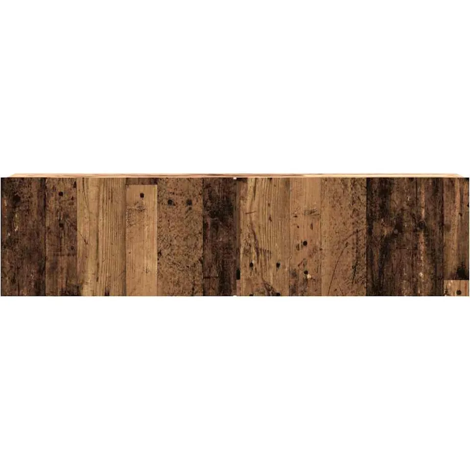 vidaXL Tv-wandmeubel 120x30x30 cm bewerkt hout oud houtkleurig bruin, foto 4