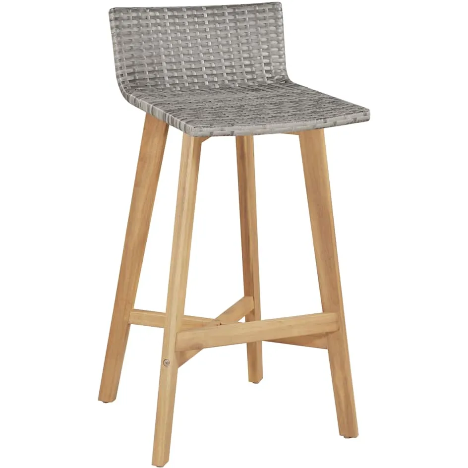 vidaXL 5-delige Tuinset massief acaciahout bruin, foto 3