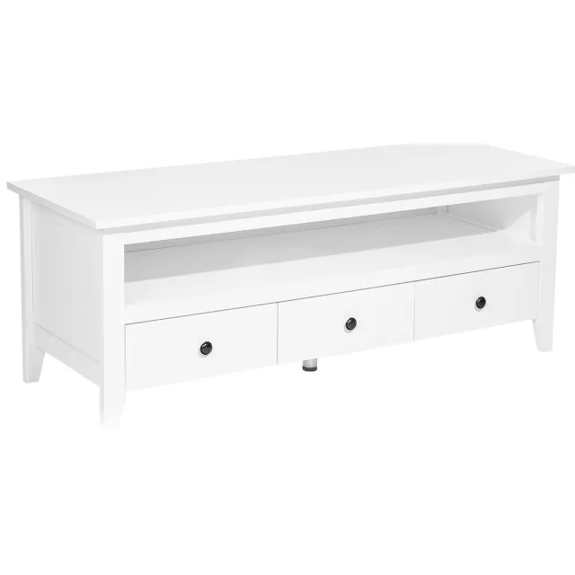 Beliani BERKELEY - TV-meubel - Wit - MDF