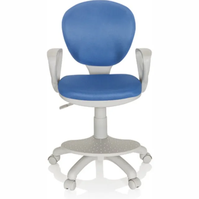 hjh office Kinder bureaustoel KID COLOUR G1 stof blauw hjh OFFICE Blauw/Grijs