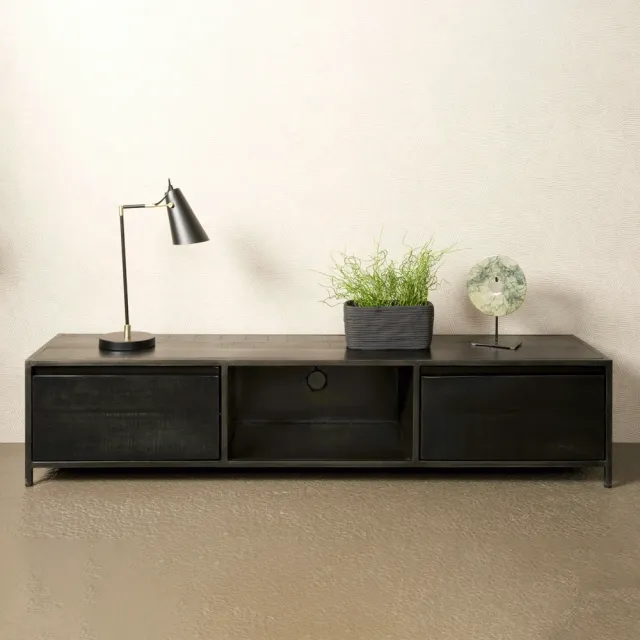 Tower Living Paterno tv-meubel zwart, foto 2