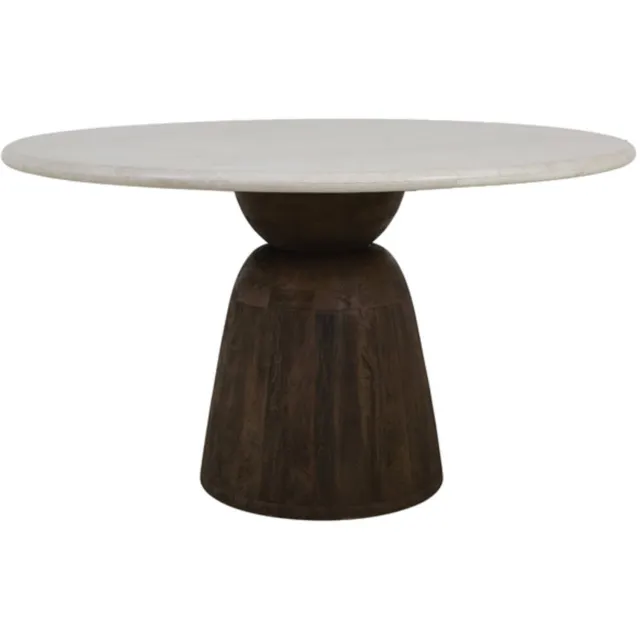 Light & Living Tafel SOY - Bruin - 140x140x76 cm