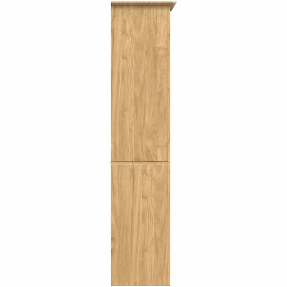 vidaXL Boekenkast BODO 5-laags 82 x 40 x 173 cm Bewerkt hout bruin, foto 4