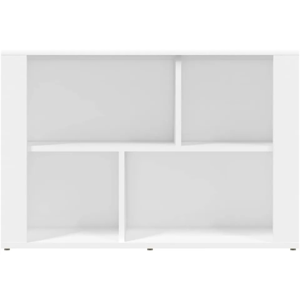 vidaXL Dressoir 80x30x54 cm bewerkt hout wit, foto 4
