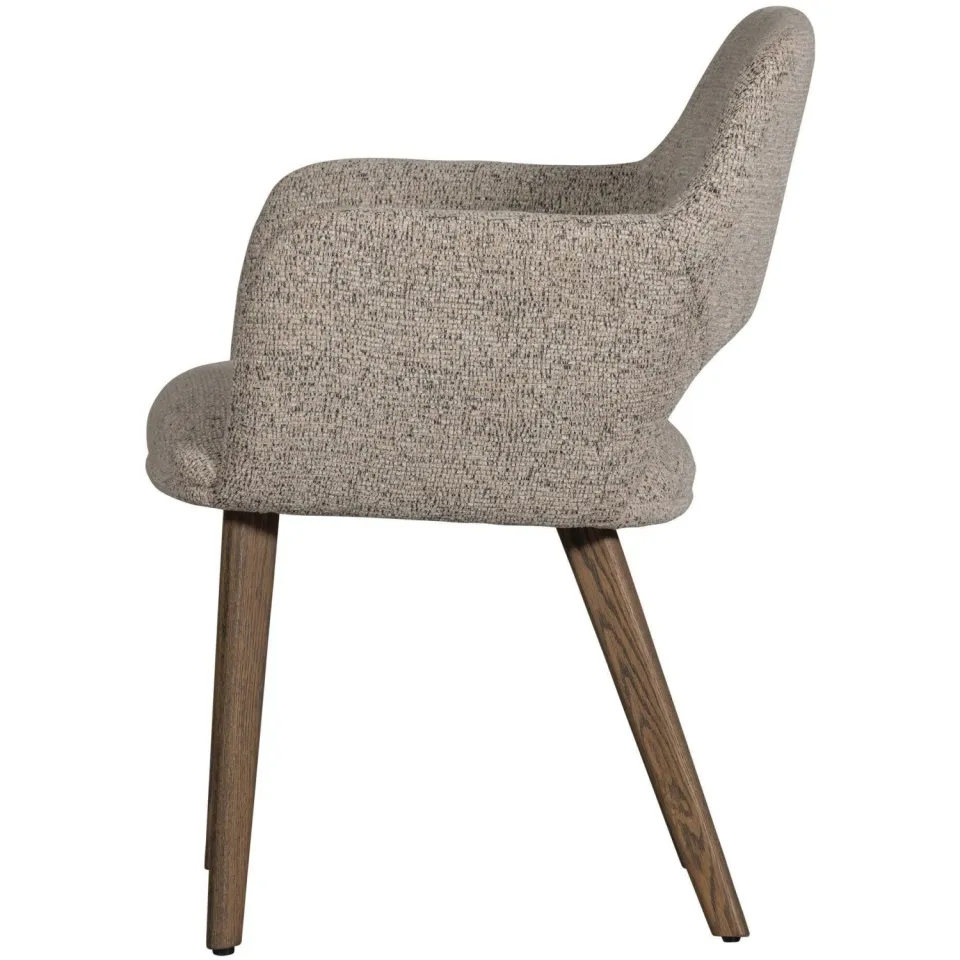 WOOOD Murat eetkamerstoel beige, foto 4